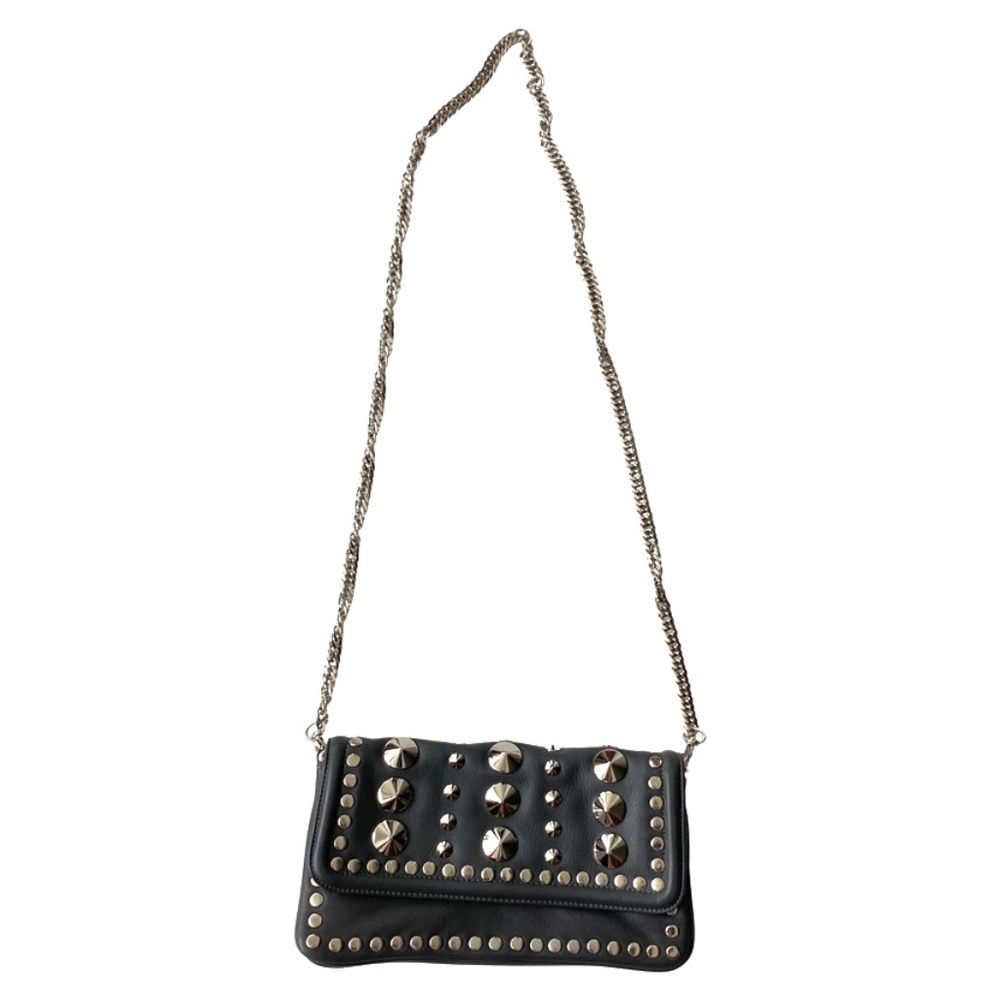 Be&D Studded Gray Clutch/ Cross body bag